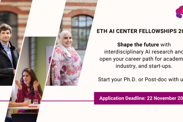 ETH AI Center Fellowship Call